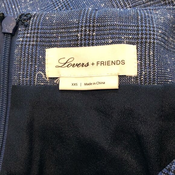 Lovers + Friends Annie Mini Skirt Cobalt - Picture 9 of 10